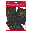 Picture of CHRISTMAS SCRATCH ART SET